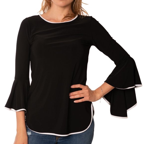 Vecceli Italy Tops - Vecceli Italy Fabulous Fully Fashion Sleeve Tunic